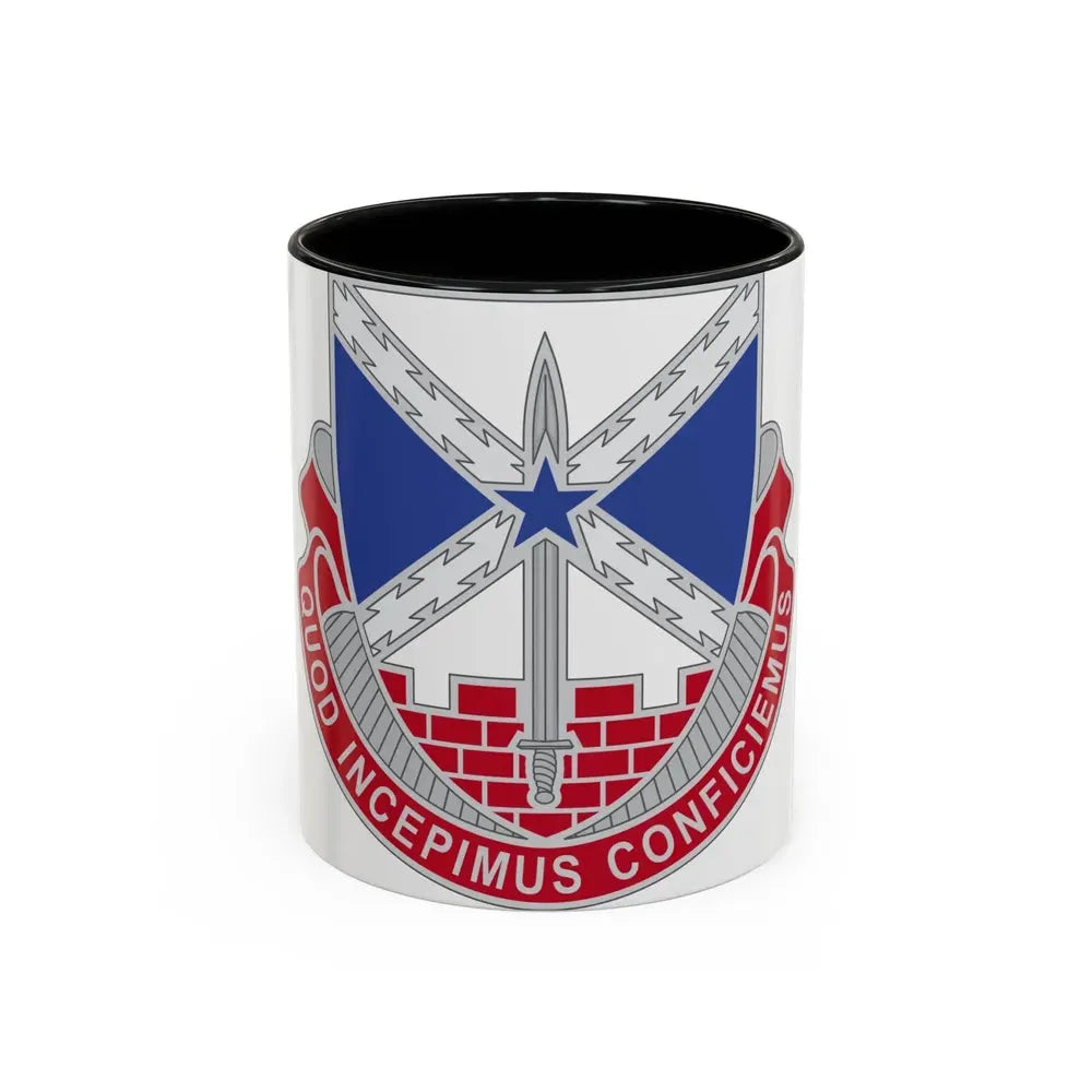 176 Engineer Brigade 2 (U.S. Army) Accent Coffee Mug 11oz Black - Go Mug Yourself