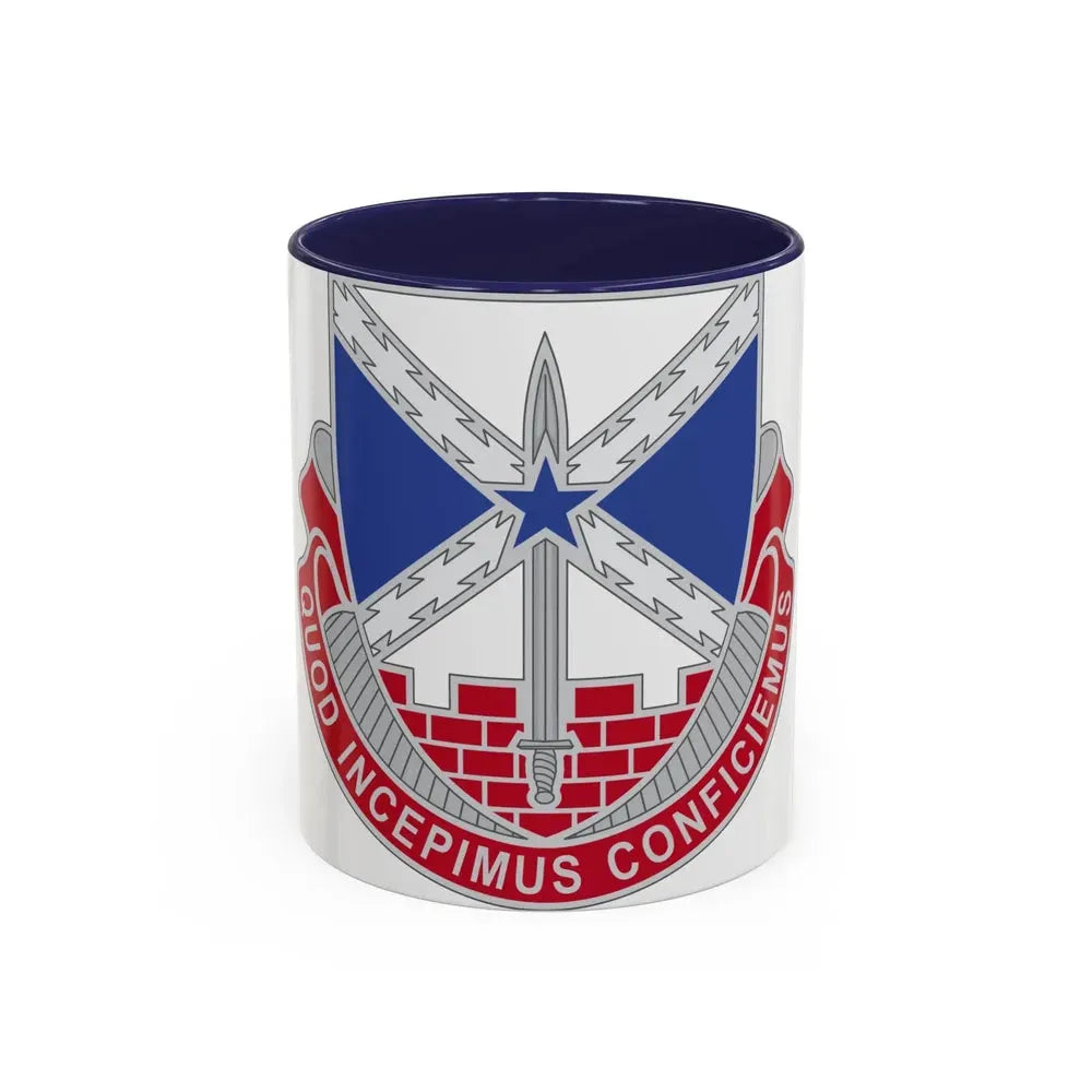 176 Engineer Brigade 2 (U.S. Army) Accent Coffee Mug 11oz Navy - Go Mug Yourself