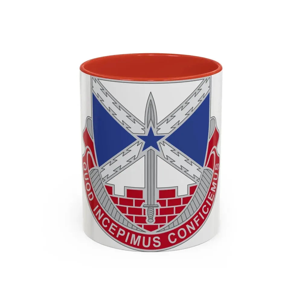 176 Engineer Brigade 2 (U.S. Army) Accent Coffee Mug 11oz Red - Go Mug Yourself
