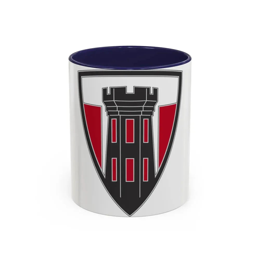 176 Engineer Brigade 3 (U.S. Army) Accent Coffee Mug 11oz Navy - Go Mug Yourself