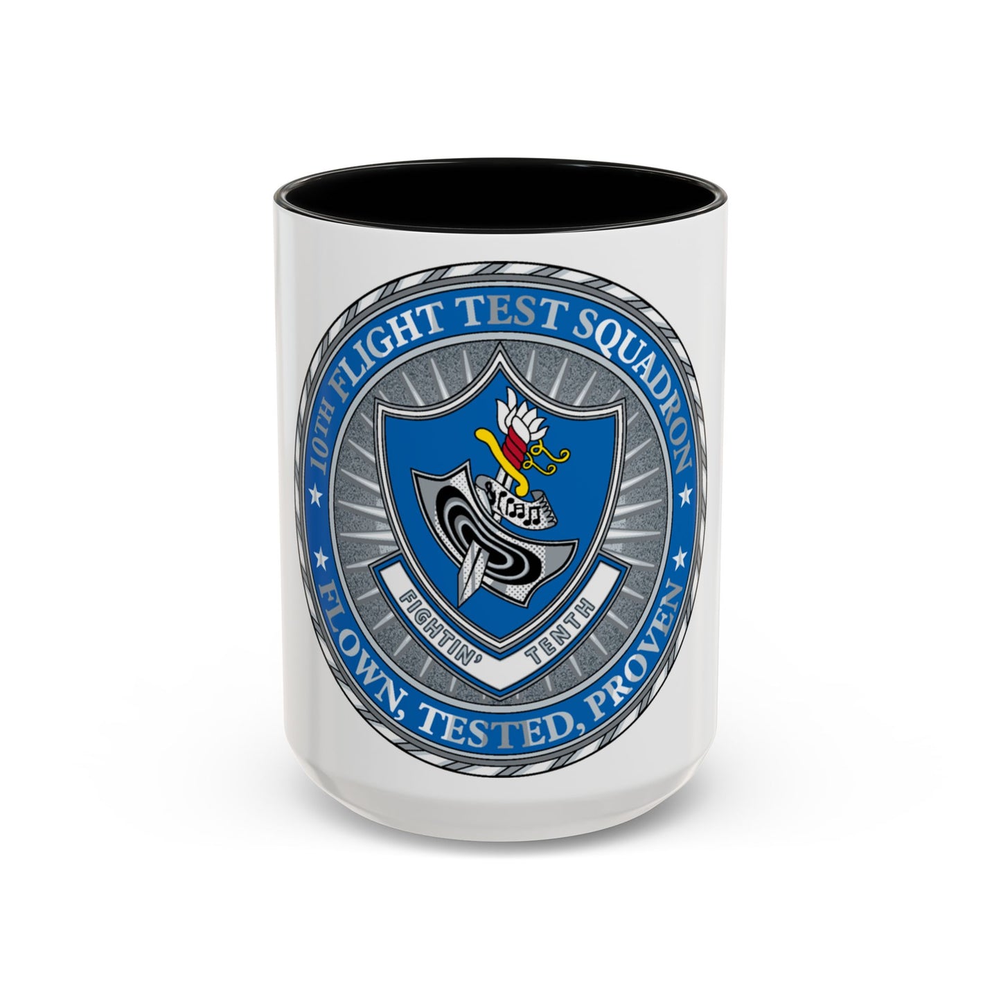 10th Flight Test Sq (U.S. Air Force) Accent Coffee Mug