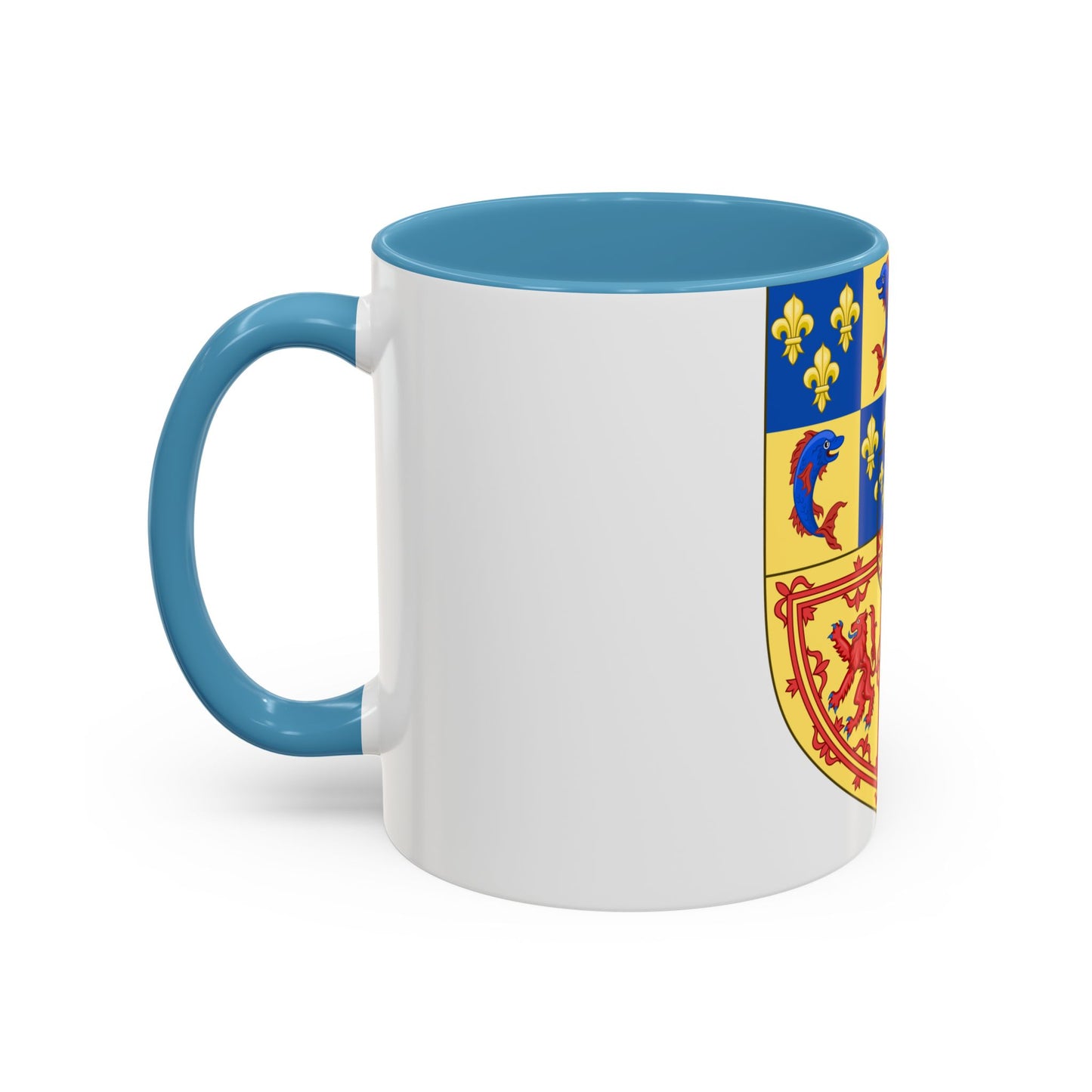 Royal Arms of the Kingdom of Scotland (1559) - Accent Coffee Mug