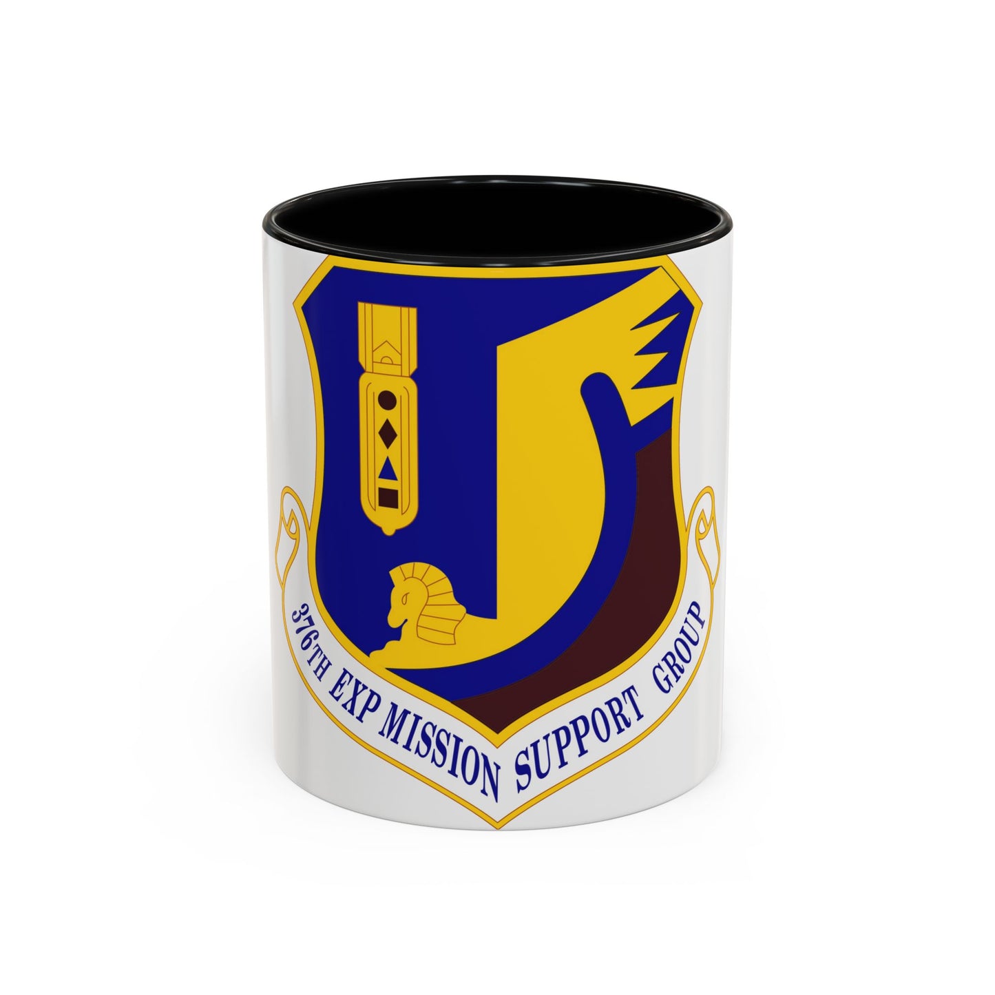 376th Expeditionary Mission Support Group (U.S. Air Force) Accent Coffee Mug