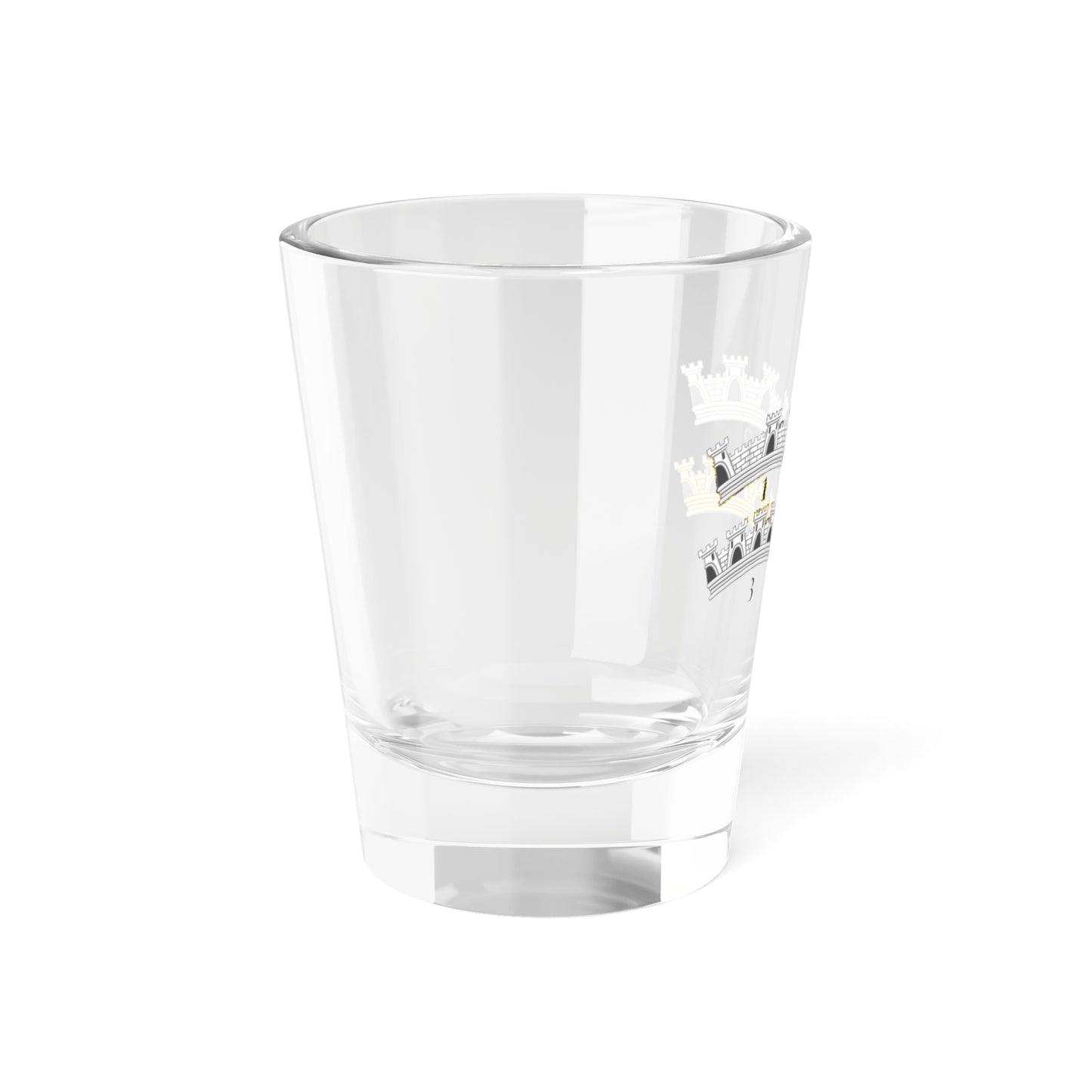 Mural Crowns - Portugal (Portugal) (Coat of Arms) Shot Glass 1.5oz