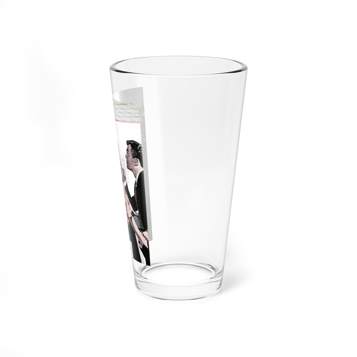 Love Laughs At a Baby Sitter, Redbook, April 1948 - Pint Glass 16oz