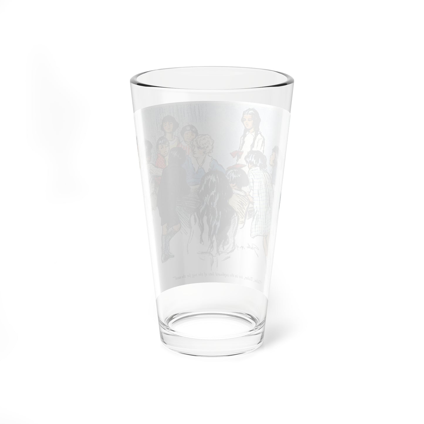 One Uses the Handkerchief (4), Woman's Home Companion, November 1924 (Magazine Illustration) Pint Glass 16oz