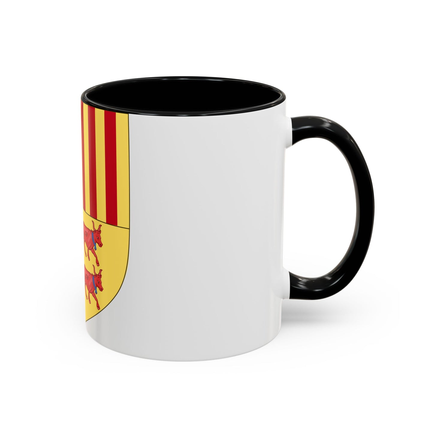 Coat of arms of Andorra (Before 16th Century) - Accent Coffee Mug