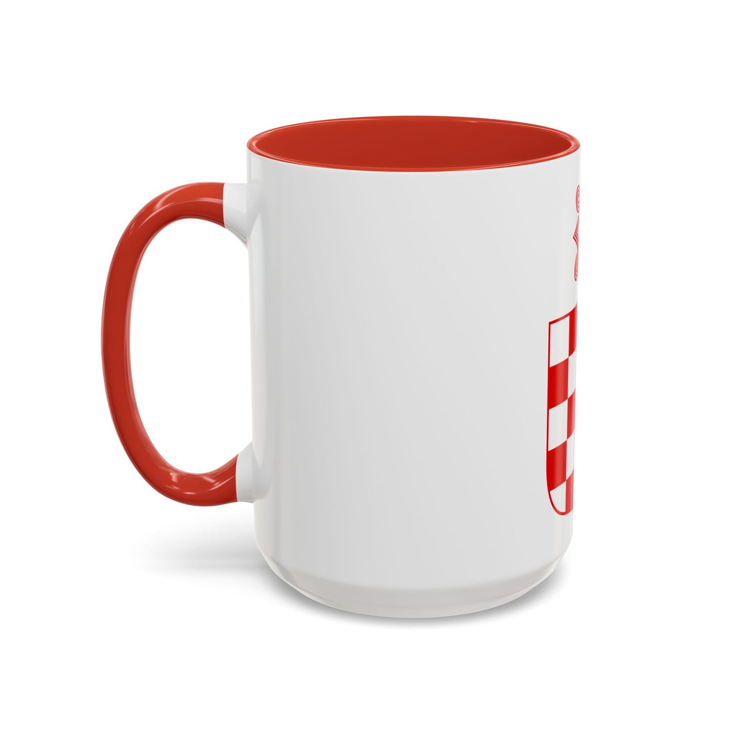Coat of arms of the Independent State of Croatia - Accent Coffee Mug