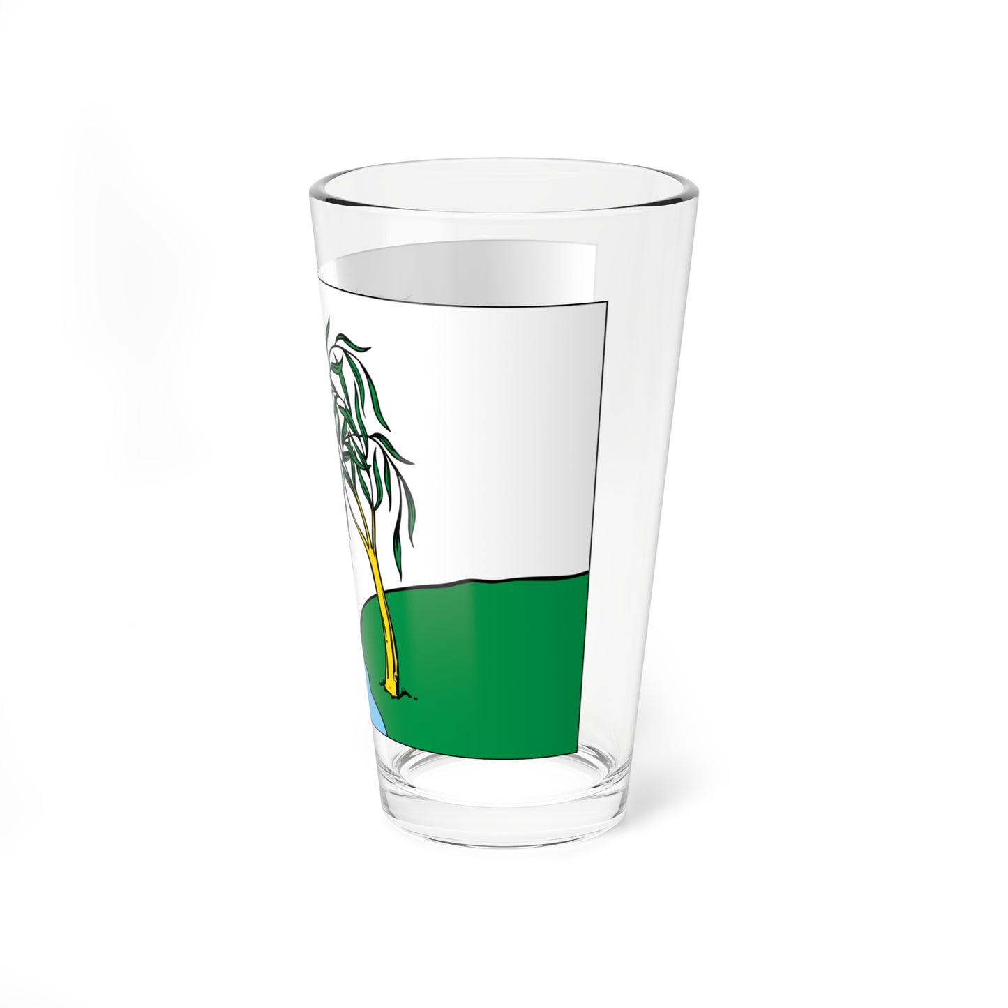 Flag of Rakityansky rayon (Russia) Pint Glass 16oz