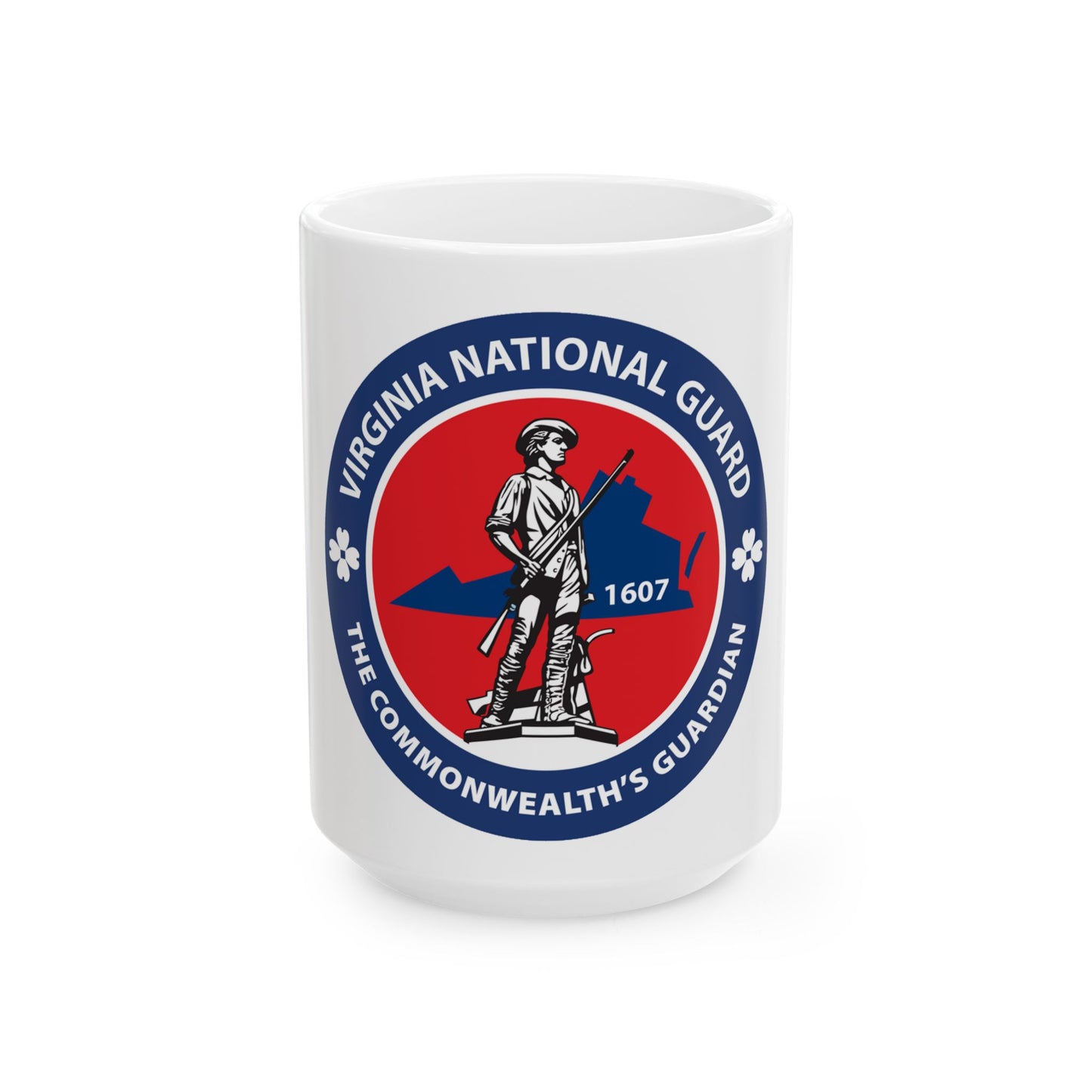 Virginia National Guard - White Coffee Mug