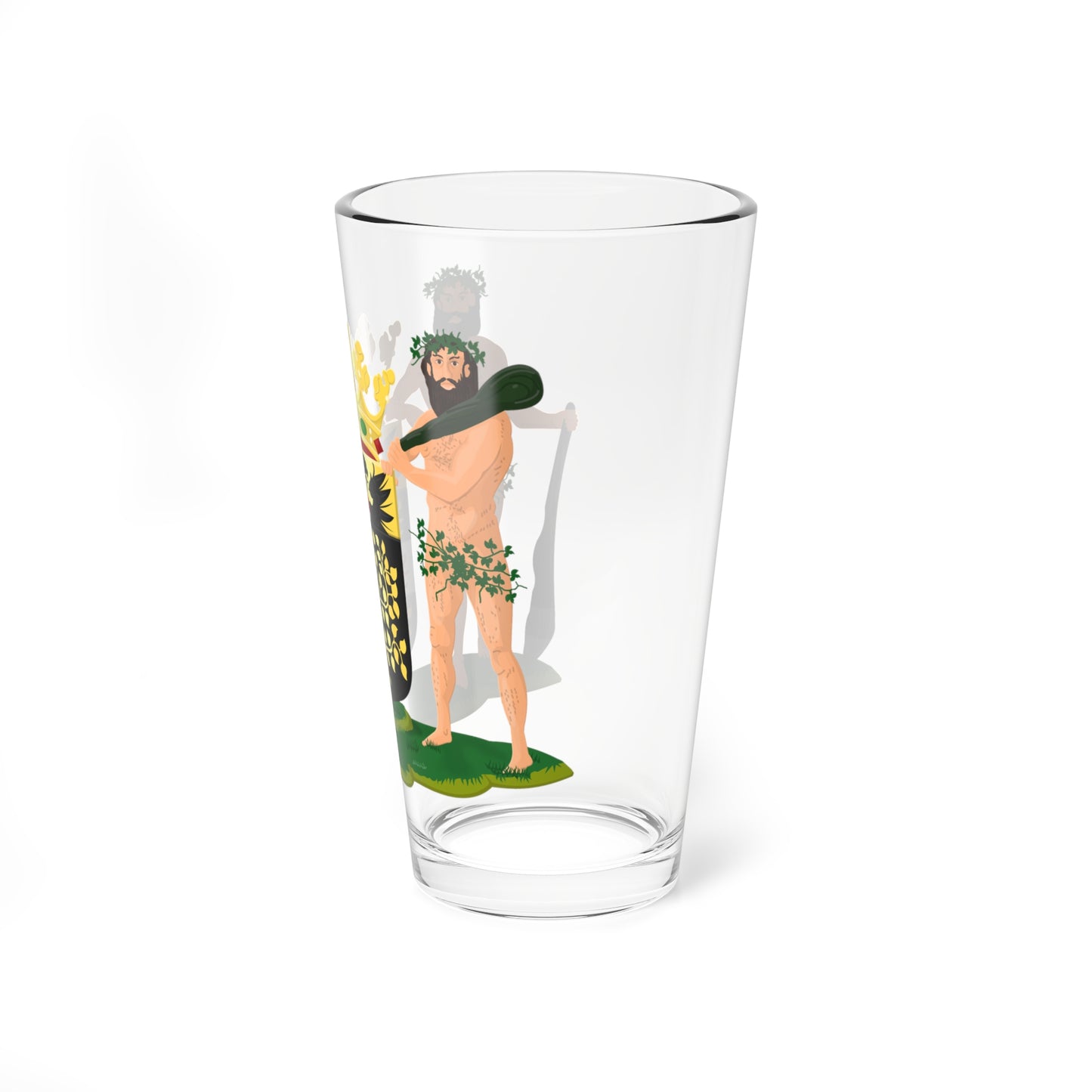 S-Hertogenbosch wapen (Netherlands) (Coat of Arms) Pint Glass 16oz