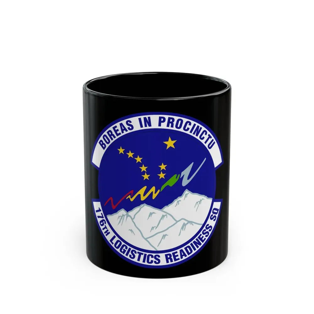 176th Logistics Readiness Squadron (U.S. Air Force) Black Coffee Mug 11oz - Go Mug Yourself