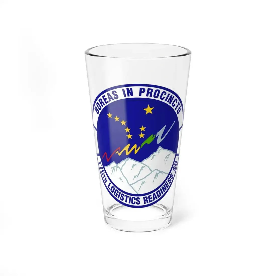 176th Logistics Readiness Squadron (U.S. Air Force) Pint Glass 16oz 16oz - Go Mug Yourself