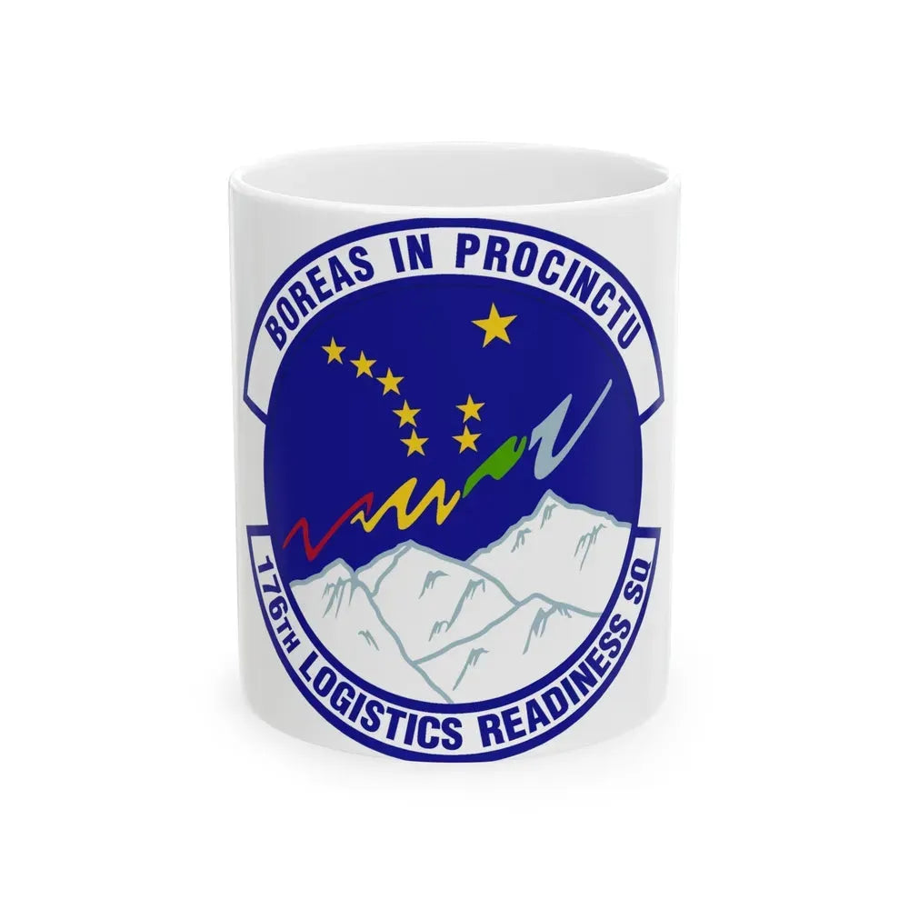 176th Logistics Readiness Squadron (U.S. Air Force) White Coffee Mug 11oz - Go Mug Yourself