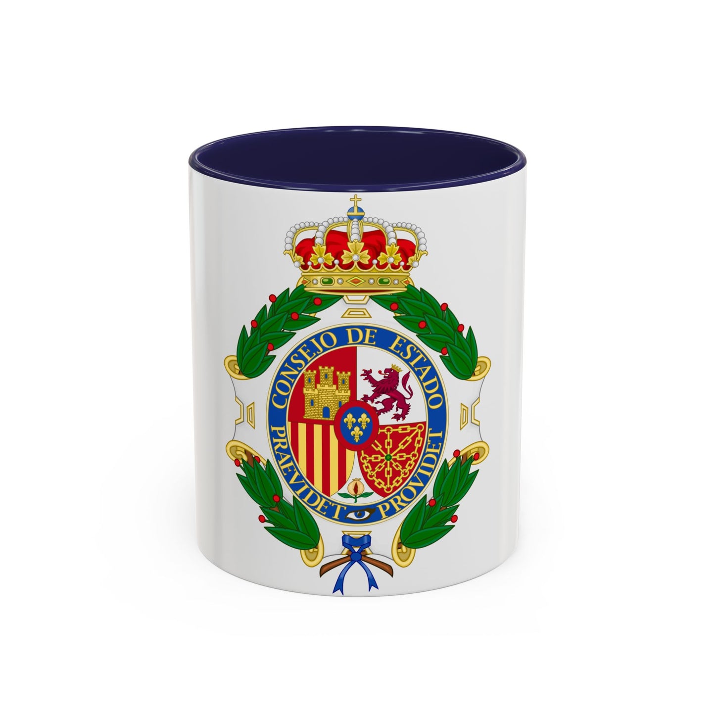 Coat of Arms of the Spanish Council of State - Accent Coffee Mug