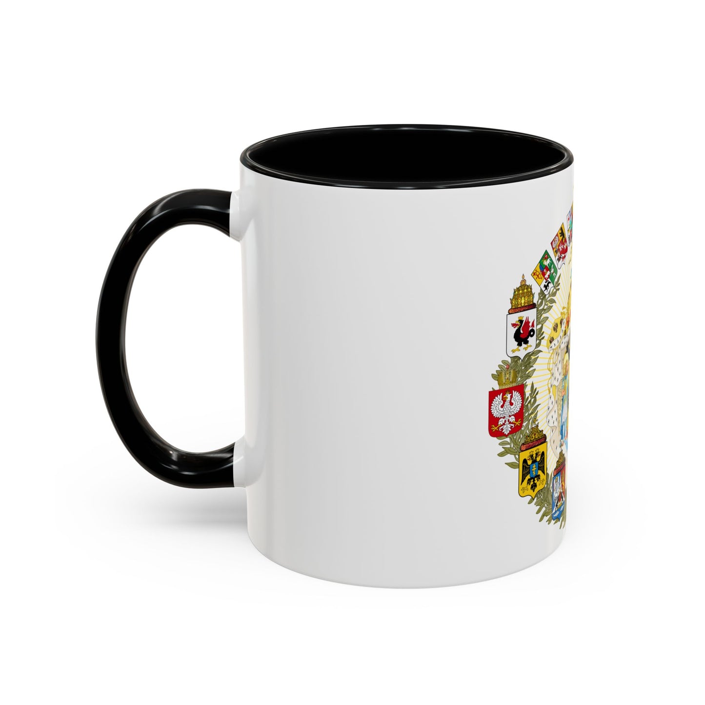 Greater Coat of Arms of the Russian Empire - Accent Coffee Mug