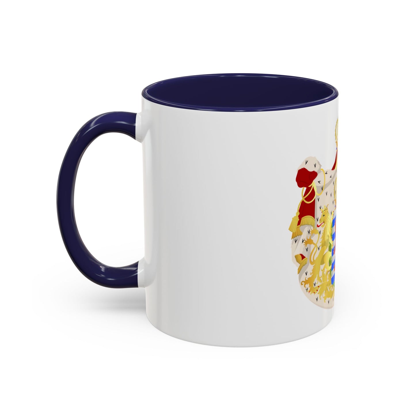 Greater coat of arms of the grand-duchy of Luxembourg - Accent Coffee Mug