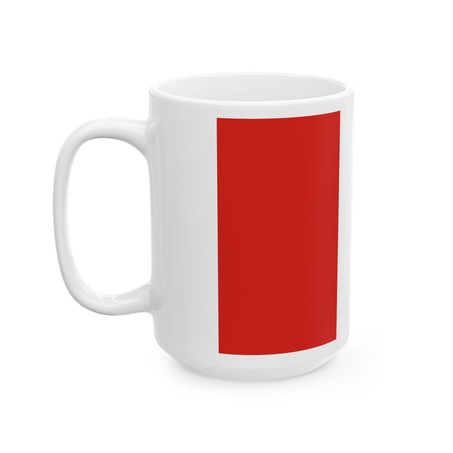 Querflagge Heilbronn (Germany) White Coffee Mug
