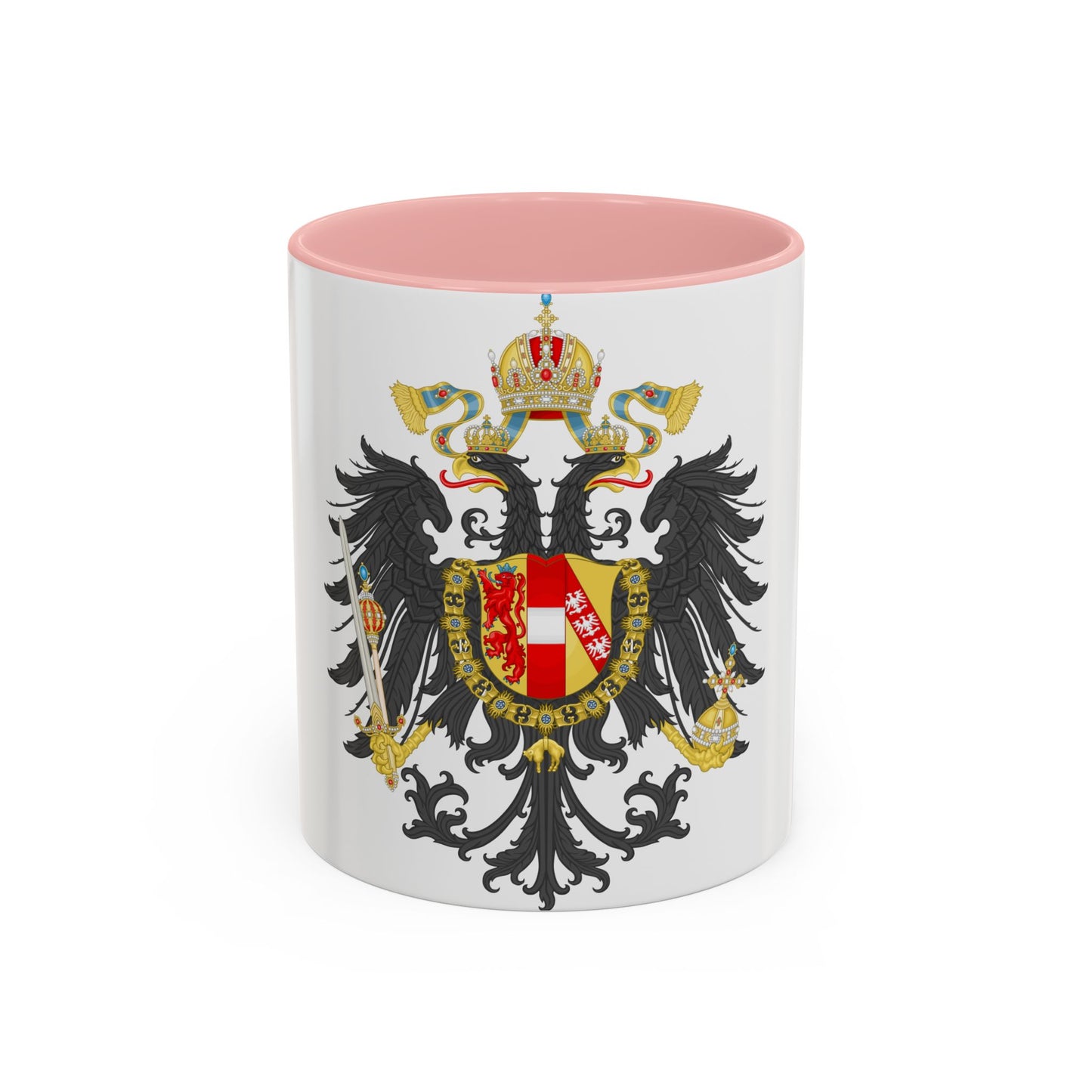 Imperial Coat of Arms of the Empire of Austria (1815) - Accent Coffee Mug