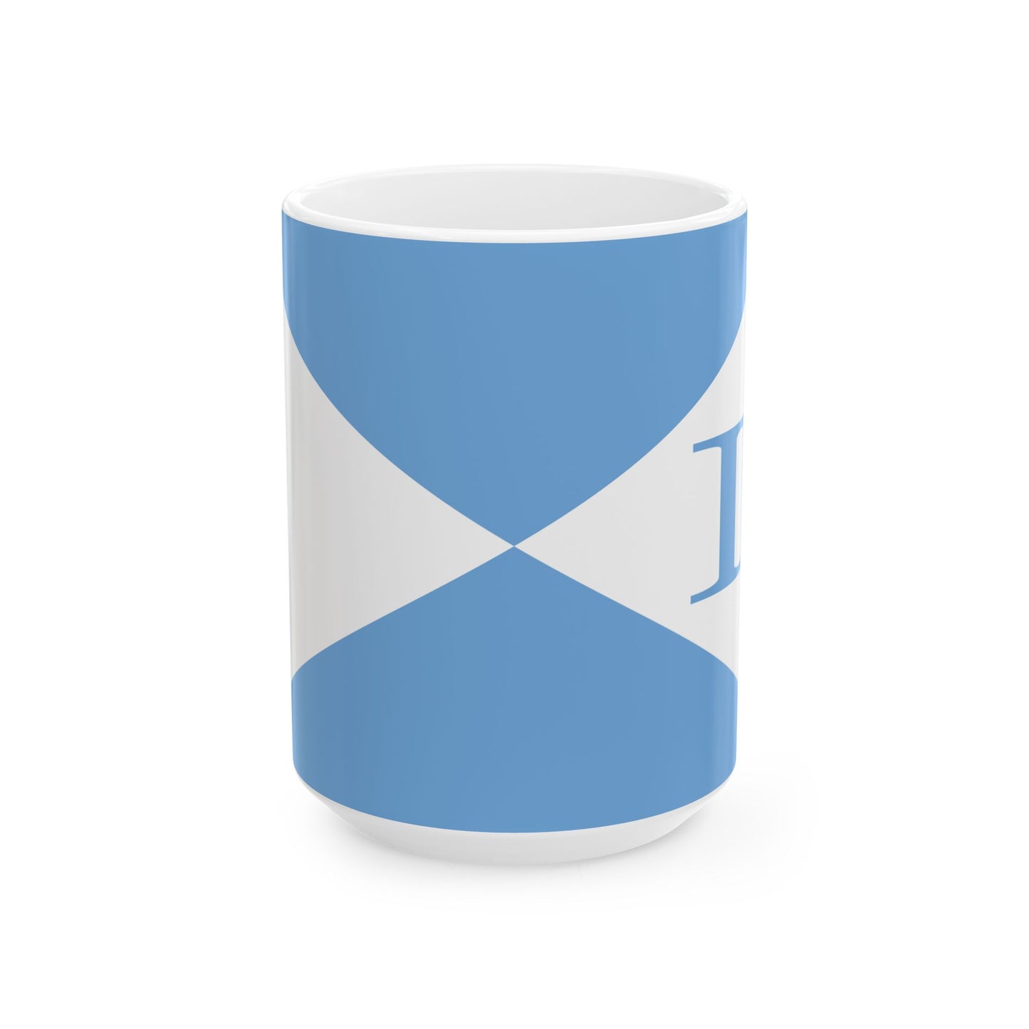 Oficial al mando de un ala FAA bandera (Argentina) White Coffee Mug