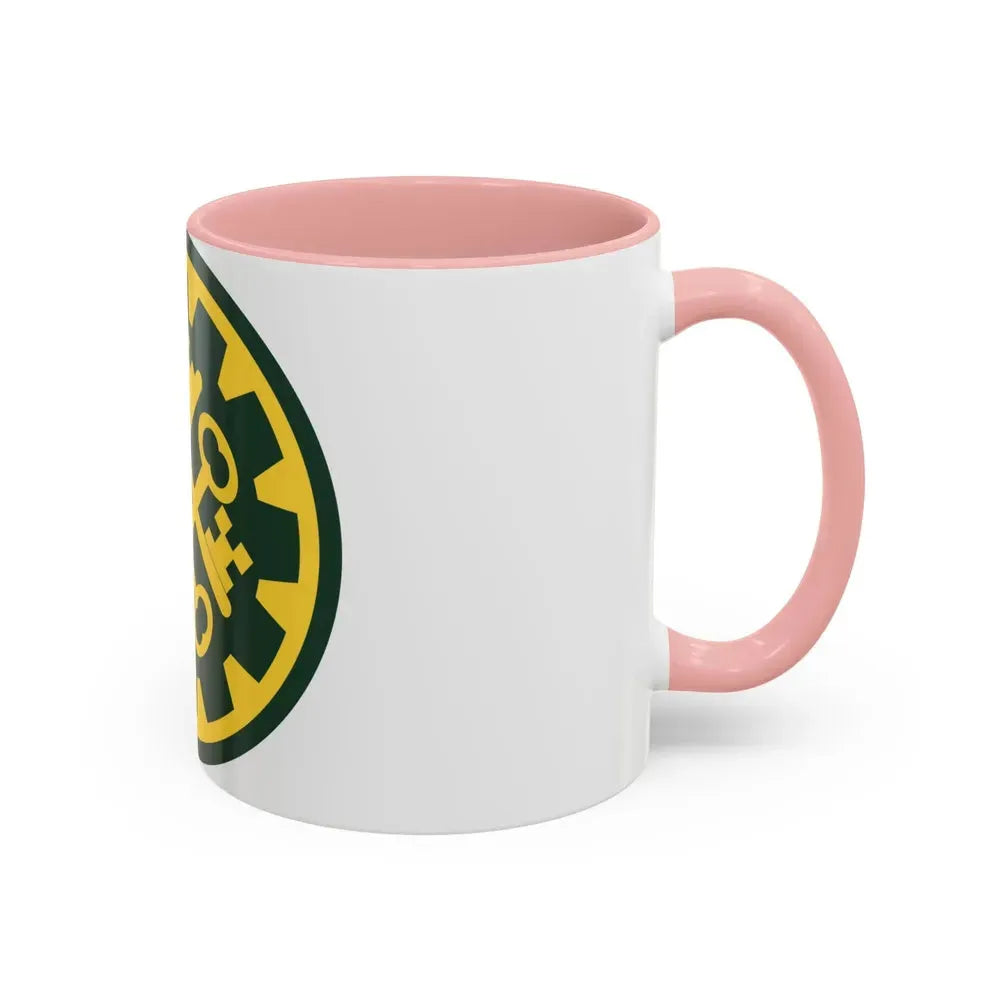 177th Military Police Brigade (U.S. Army) Accent Coffee Mug - Go Mug Yourself