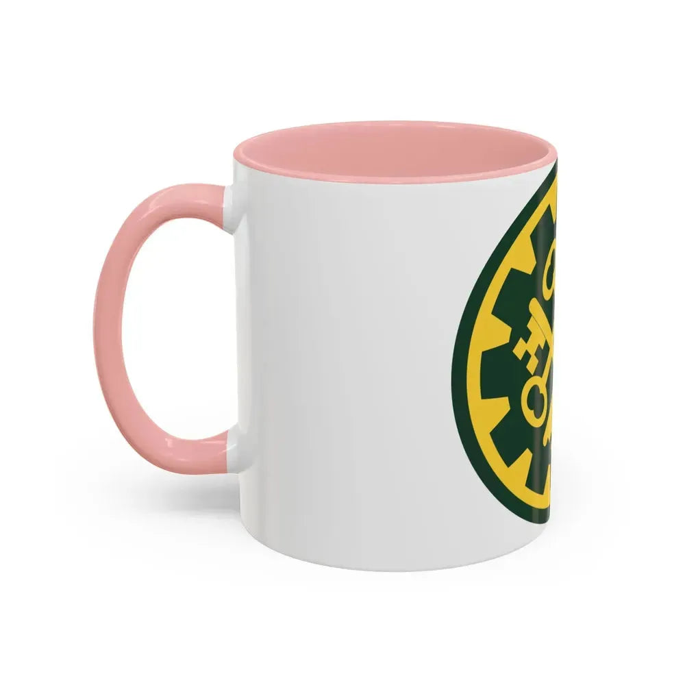 177th Military Police Brigade (U.S. Army) Accent Coffee Mug - Go Mug Yourself