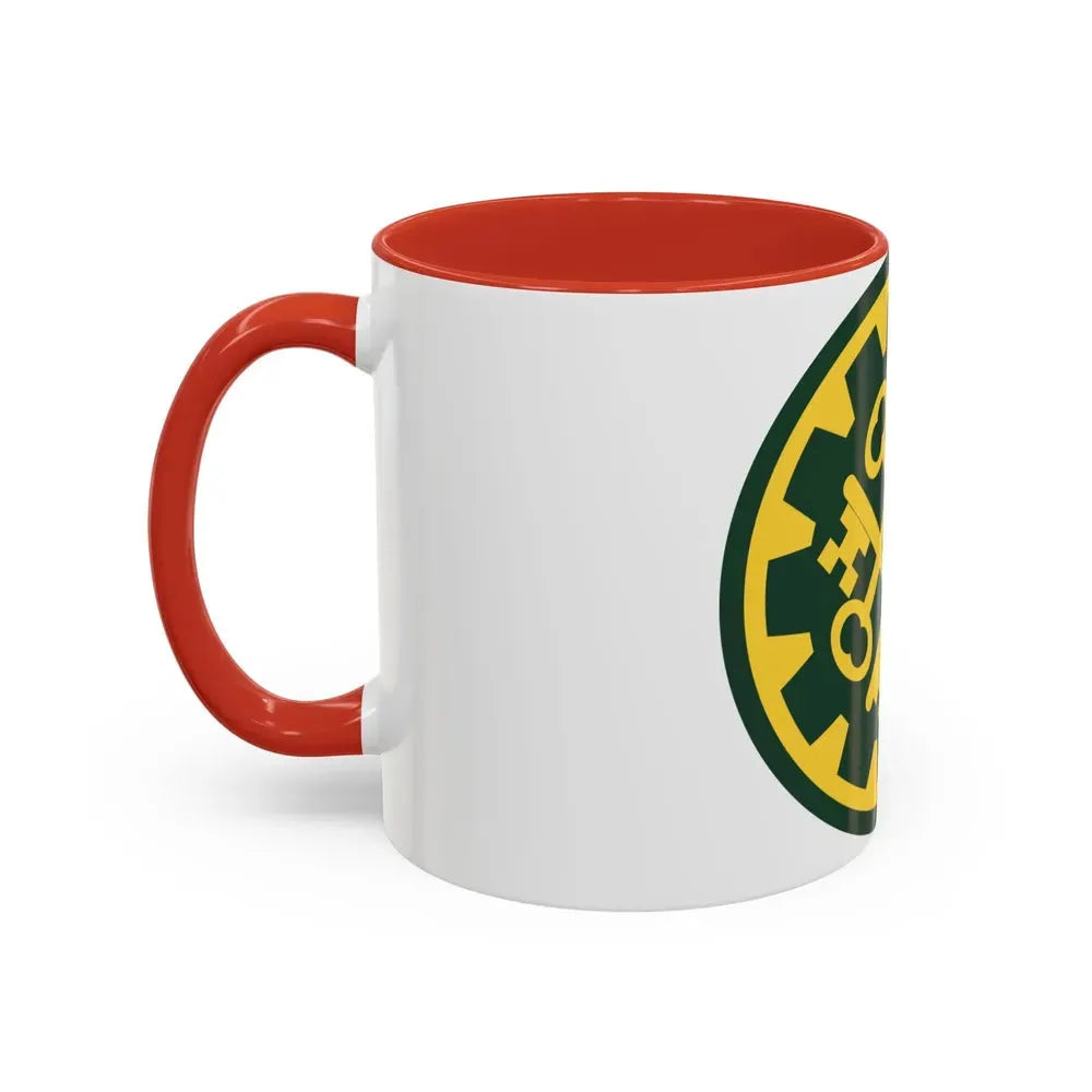 177th Military Police Brigade (U.S. Army) Accent Coffee Mug - Go Mug Yourself