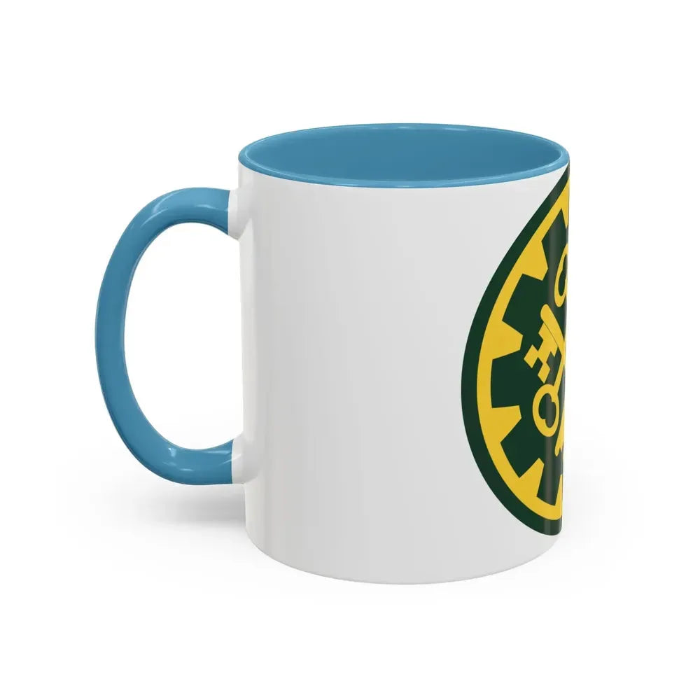177th Military Police Brigade (U.S. Army) Accent Coffee Mug - Go Mug Yourself