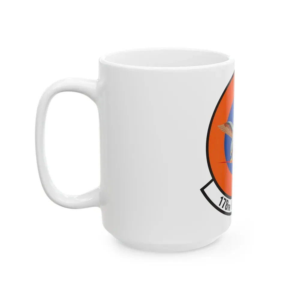 178 Fighter Squadron (U.S. Air Force) White Coffee Mug - Go Mug Yourself