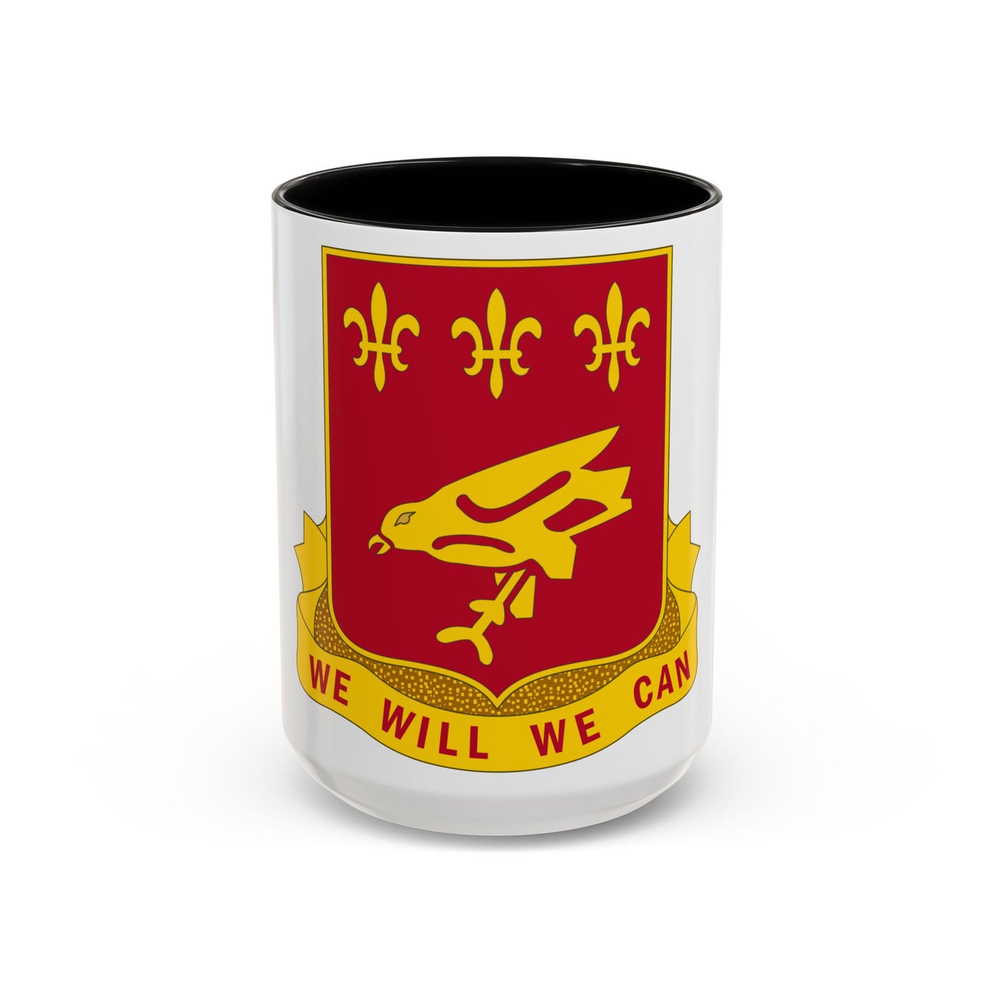 907 Airborne Field Artillery Battalion (U.S. Army) Accent Coffee Mug