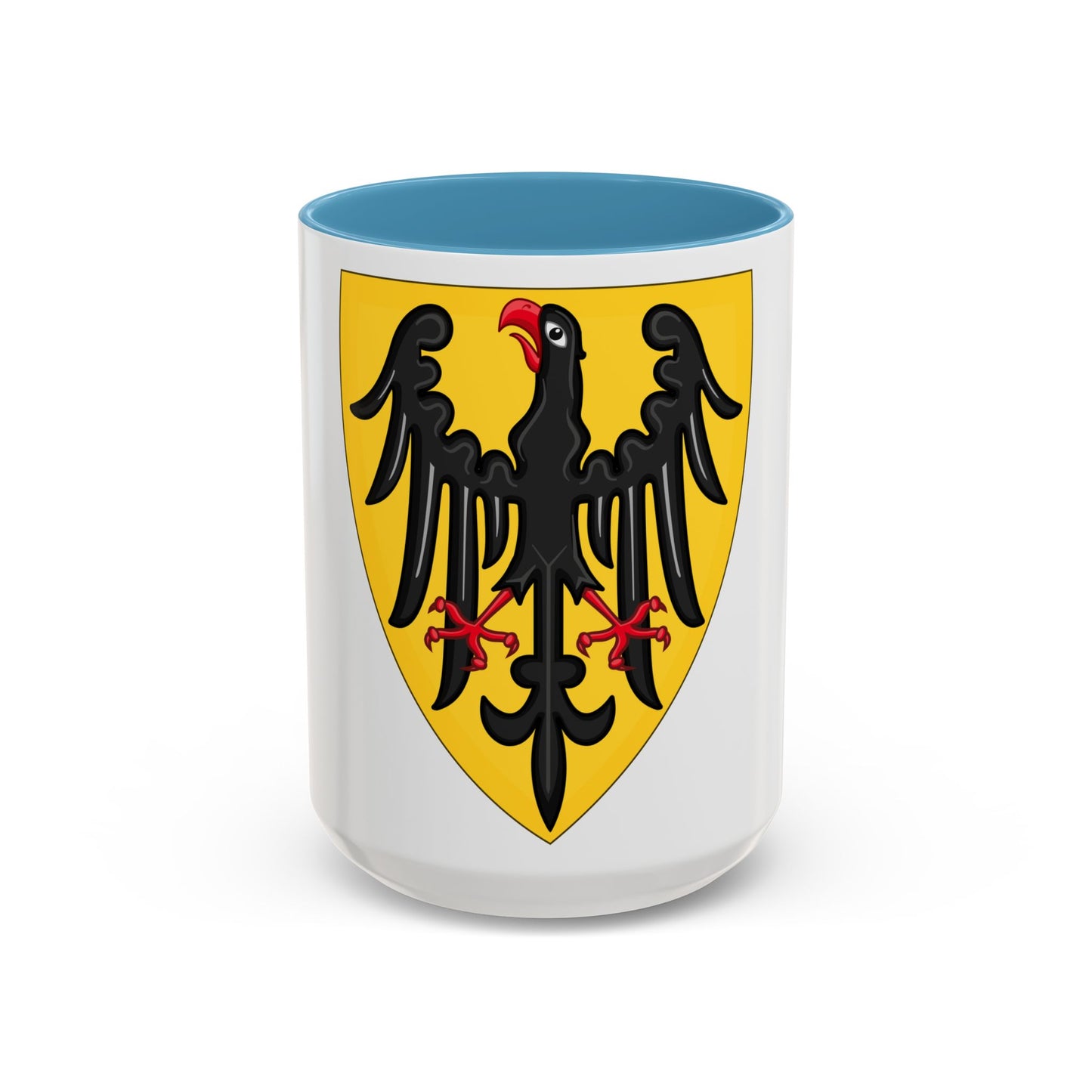 Shield and Coat of Arms of the Holy Roman Emperor (c.1200-c.1300) - Accent Coffee Mug