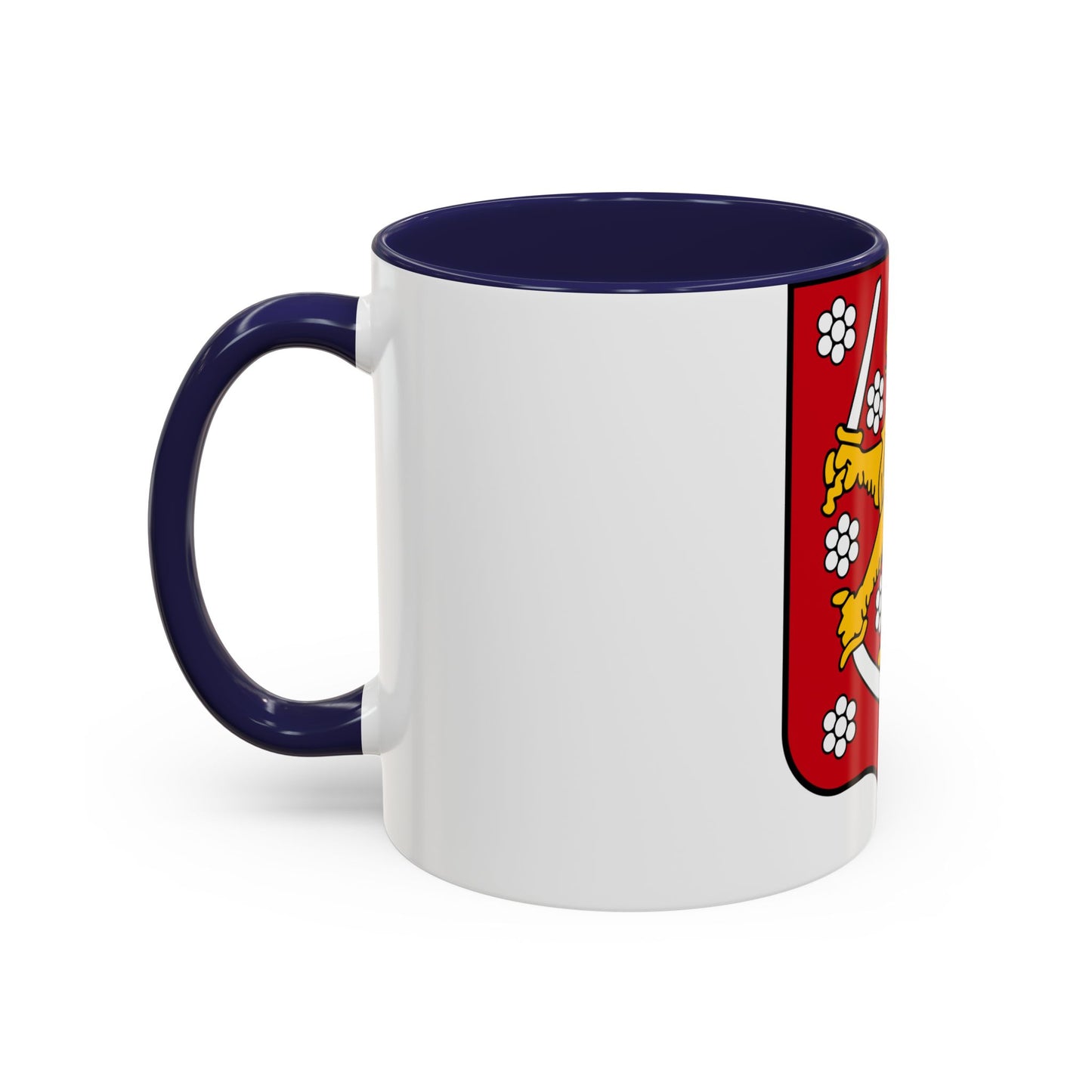 Coats of arms of the Grand Duchy of Finland - Accent Coffee Mug
