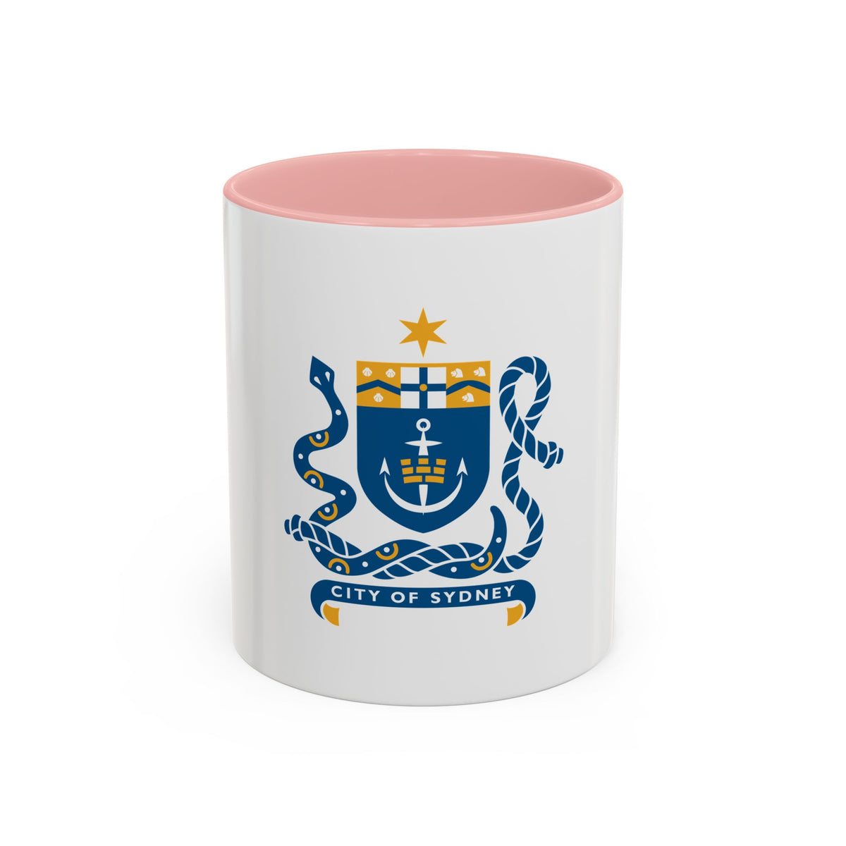 Coat of Arms Sydney Australia - Accent Coffee Mug