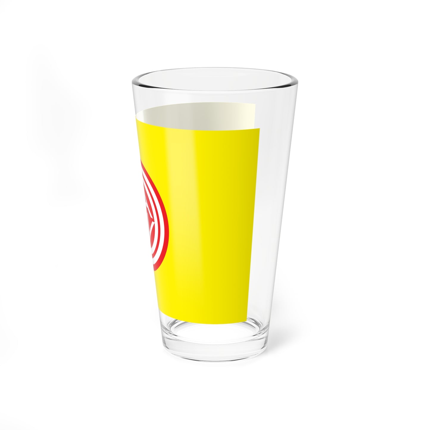 Flag of Ishikari Hokkaido 1927-1996 (Japan) Pint Glass 16oz