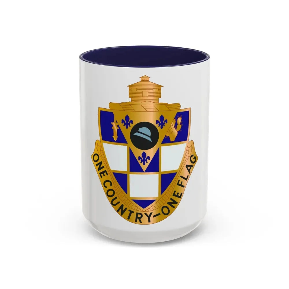 178th Infantry Regiment (U.S. Army) Accent Coffee Mug 15oz Navy - Go Mug Yourself