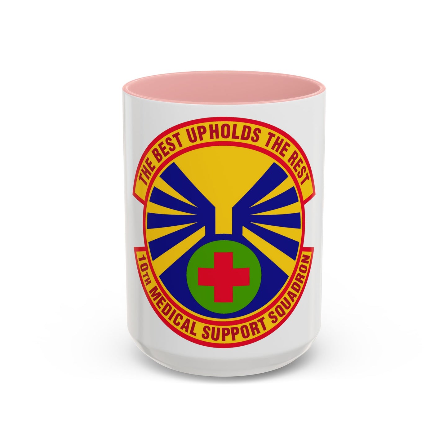 10th Medical Support Squadron (U.S. Air Force) Accent Coffee Mug