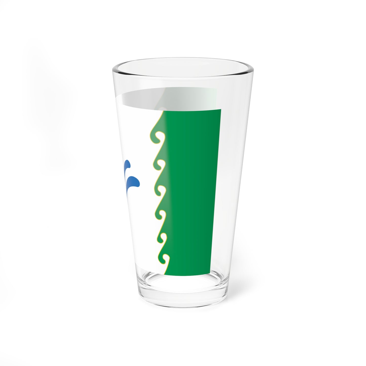 Flag of Gafuriysky rayon (Russia) Pint Glass 16oz