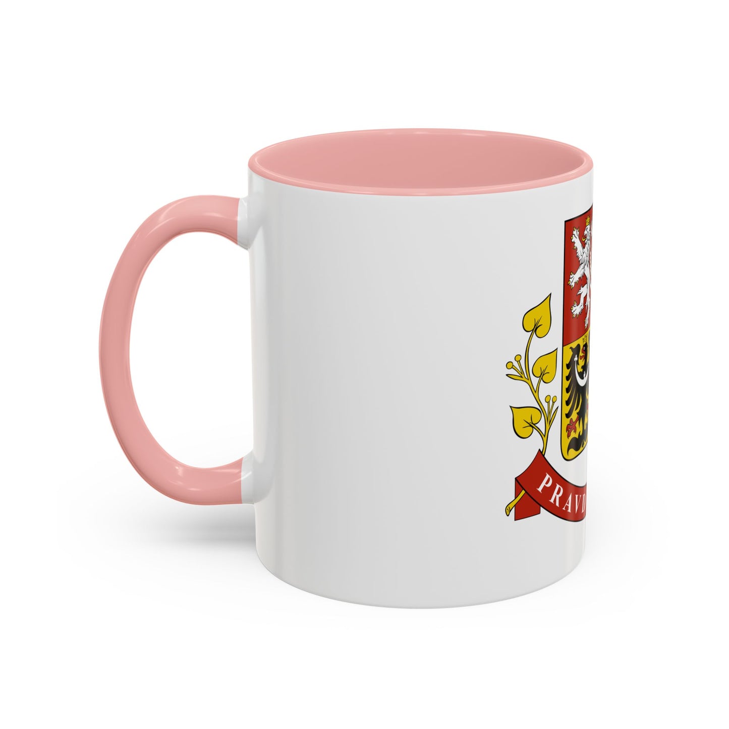 Greater coat of arms of the Czech Republic (Presidential version) - Accent Coffee Mug