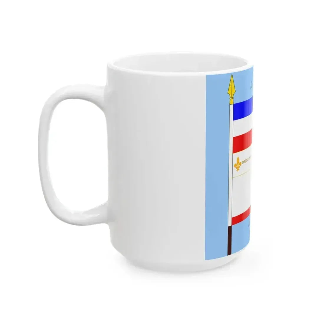 1791 1er Regiment dinfanterie (France) White Coffee Mug - Go Mug Yourself