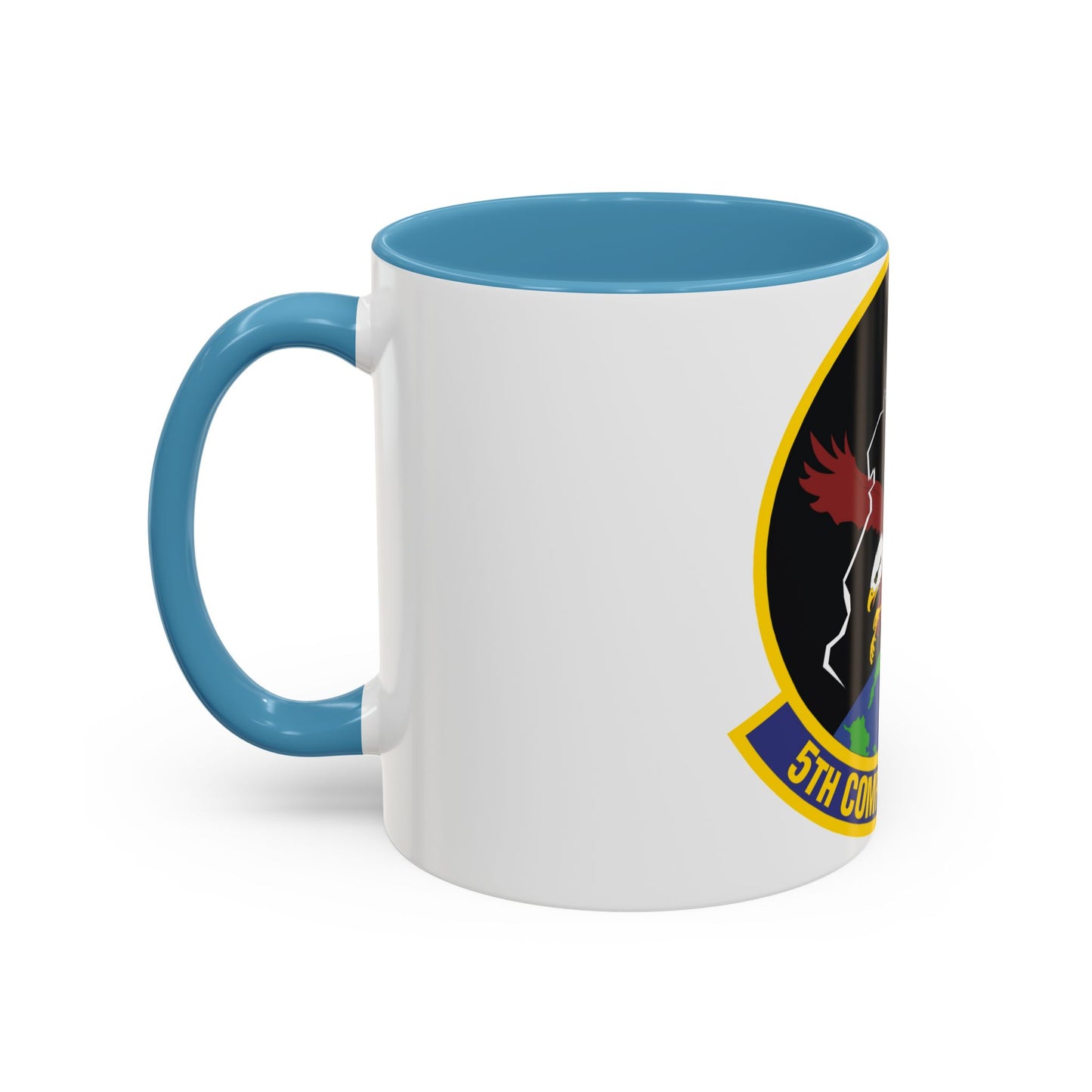 5 Comptroller Squadron AFGSC (U.S. Air Force) Accent Coffee Mug