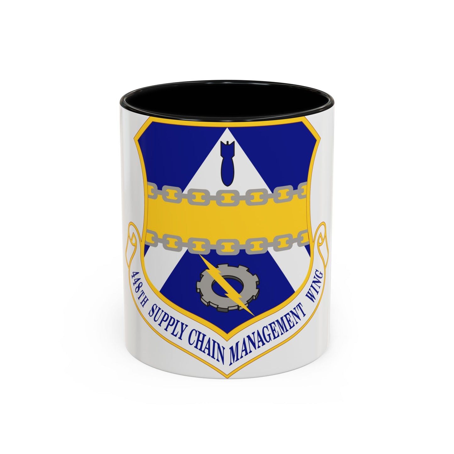 448th Supply Chain Managment Wing (U.S. Air Force) Accent Coffee Mug