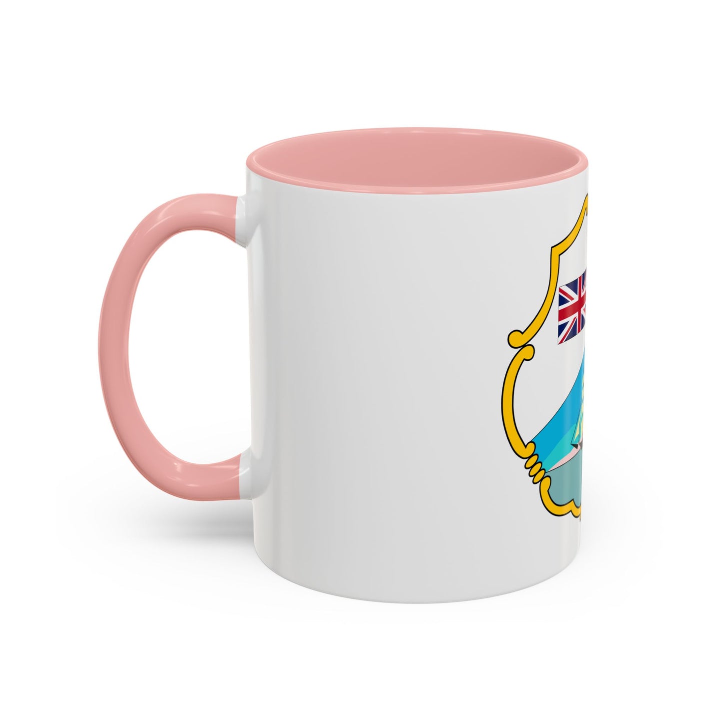 Coat of arms of British Honduras (1819-1907) - Accent Coffee Mug