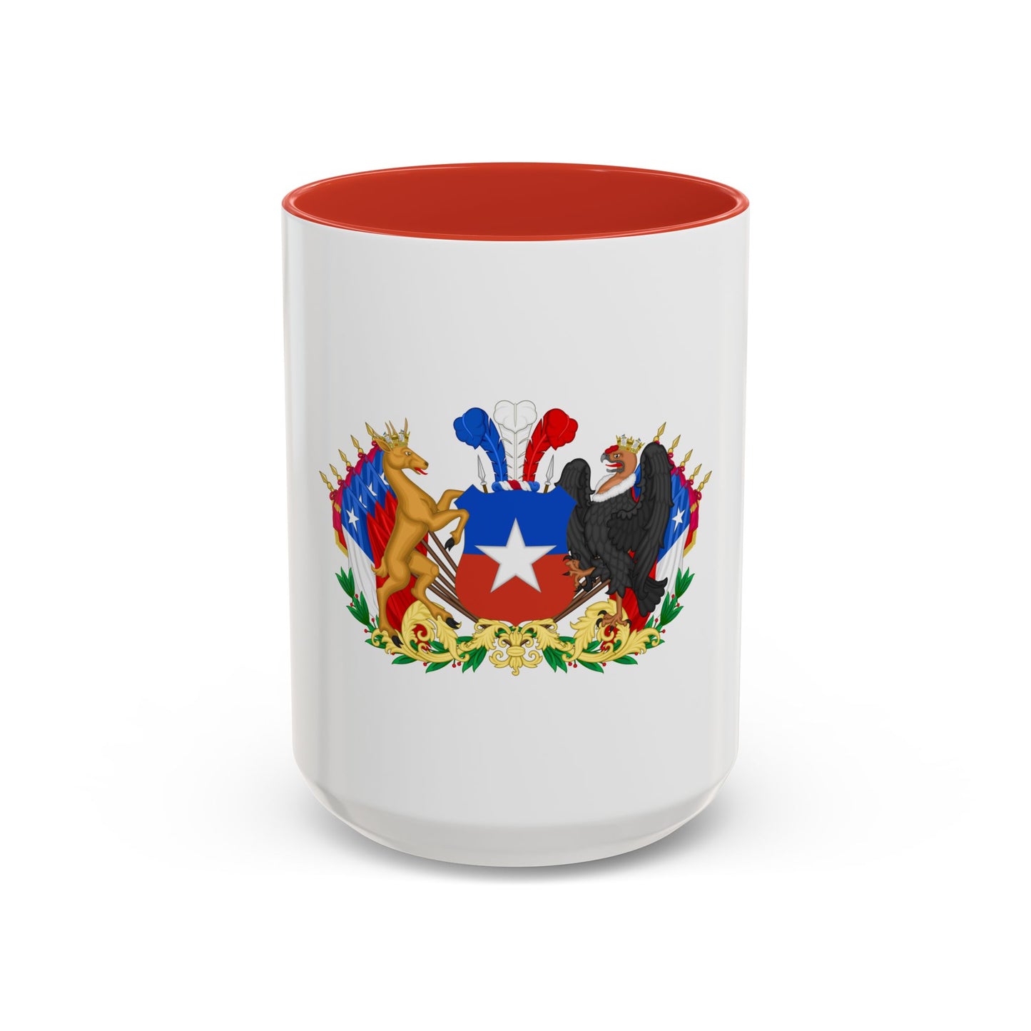 Greater Coat of Arms of Chile (1834-1920) - Accent Coffee Mug