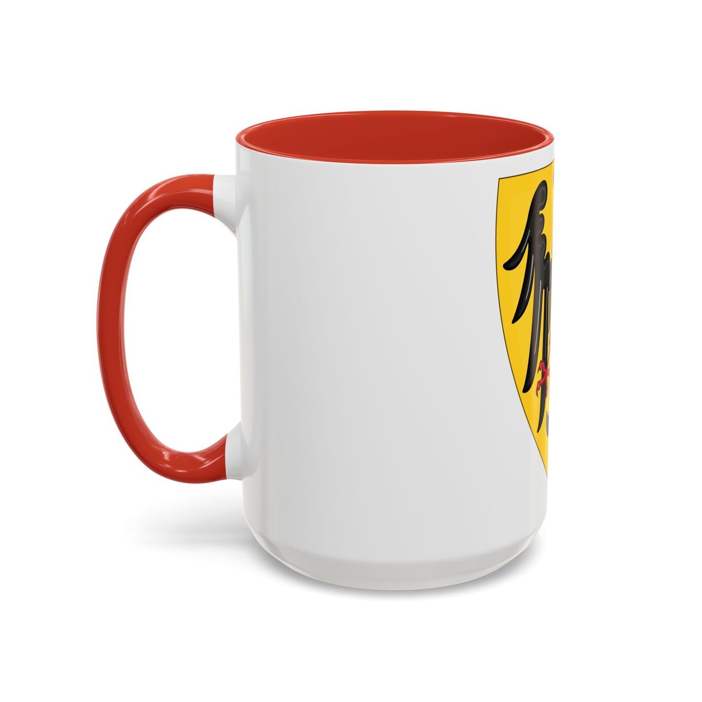 Shield and Coat of Arms of the Holy Roman Emperor (c.1200-c.1300) - Accent Coffee Mug