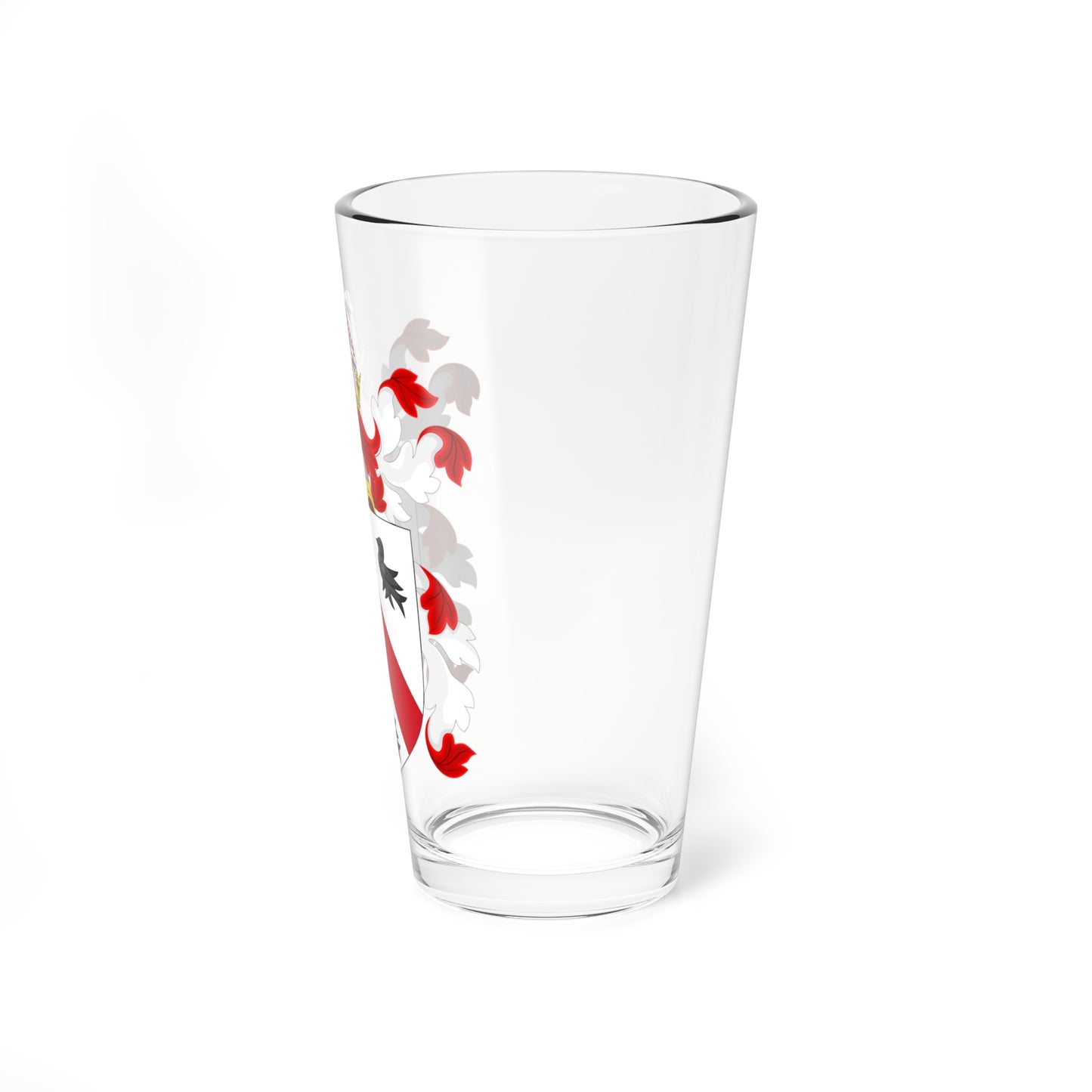 Coat of Arms of William Brenton (United States) (Coat of Arms) Pint Glass 16oz