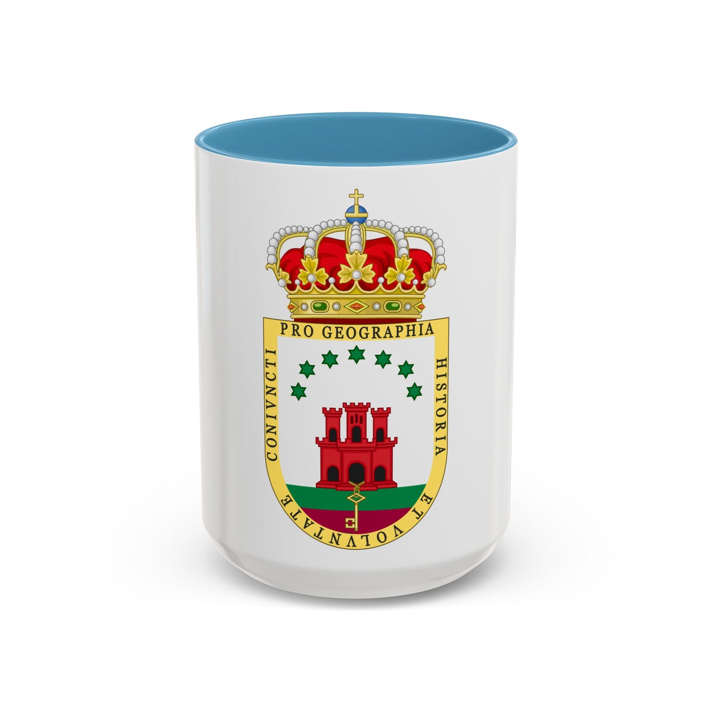 Coat of Arms of the Gibraltar Countryside Commonwealth - Accent Coffee Mug