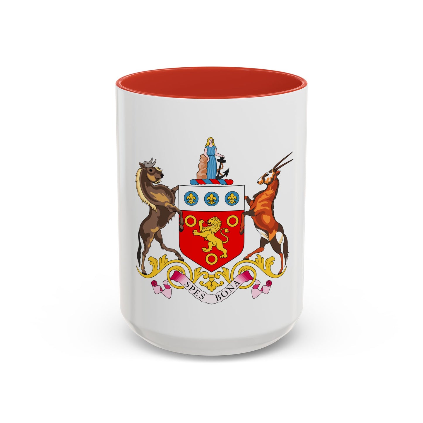 Coat of arms of the Cape Colony 1876-1994 - Accent Coffee Mug
