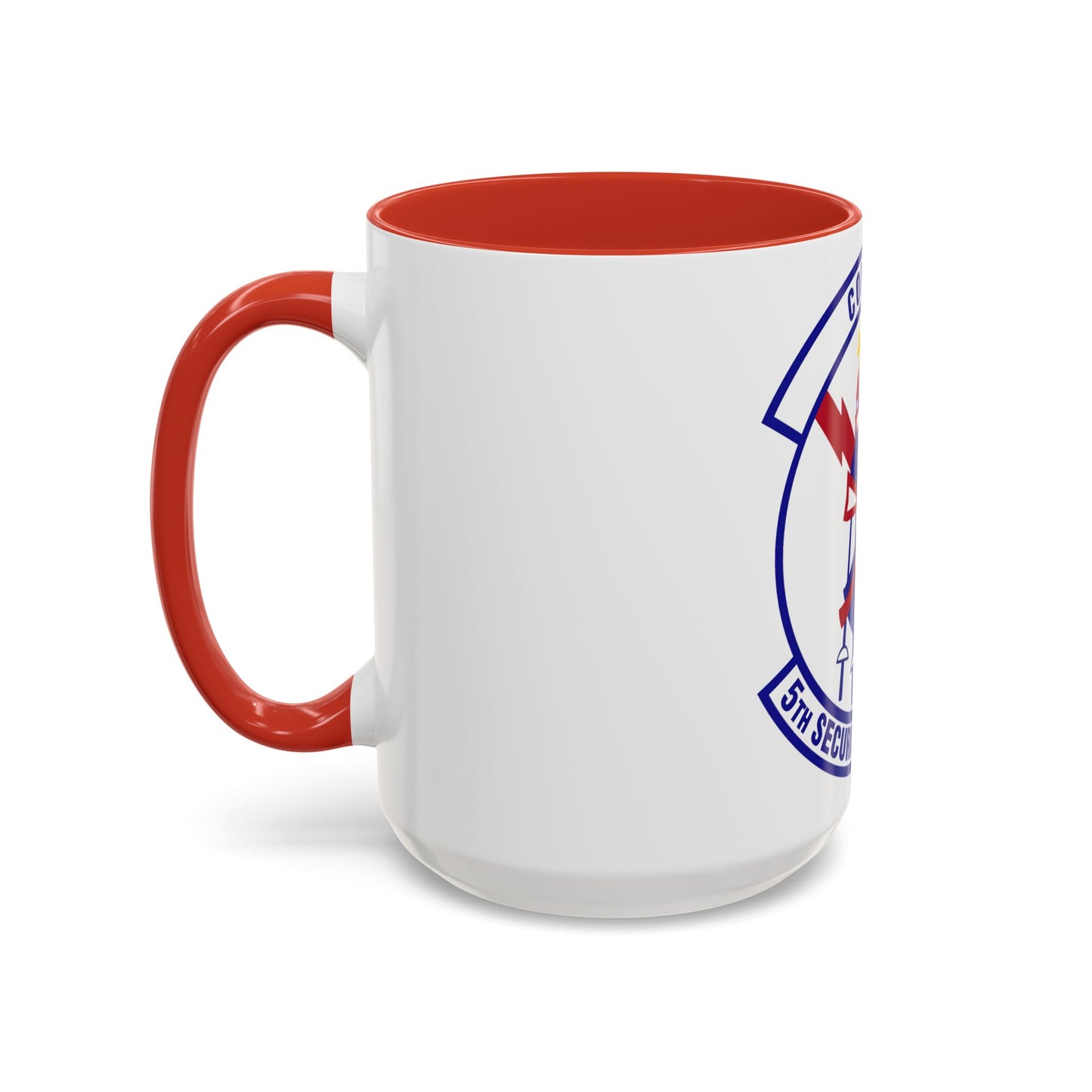 5th Security Forces Squadron (U.S. Air Force) Accent Coffee Mug