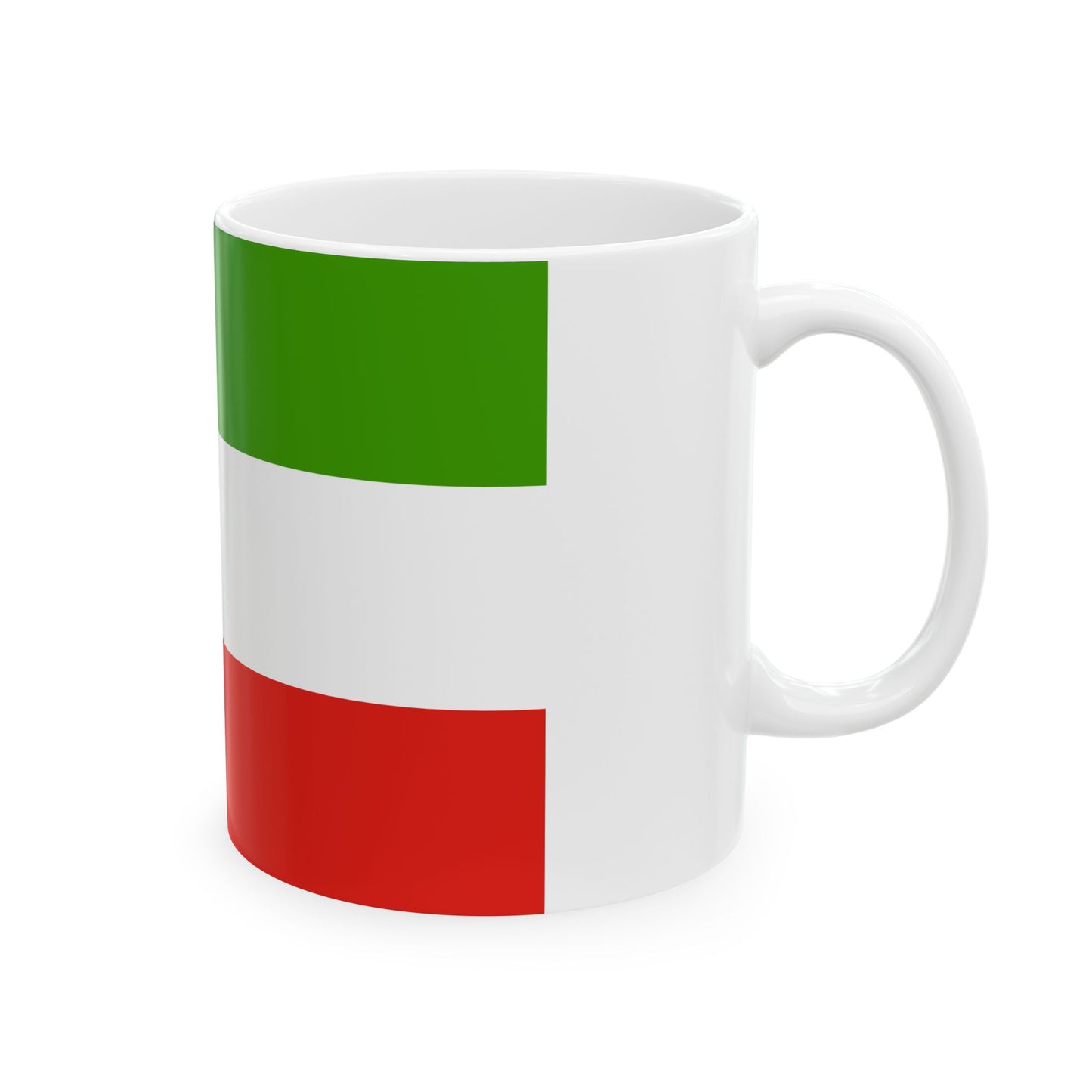 Flag of Equatorial Guinea without coat of arms (Equatorial Guinea) White Coffee Mug