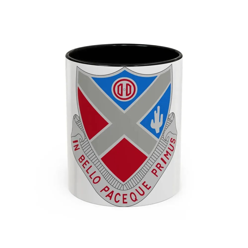 179th Air Defense Artillery Regiment (U.S. Army) Accent Coffee Mug 11oz Black - Go Mug Yourself